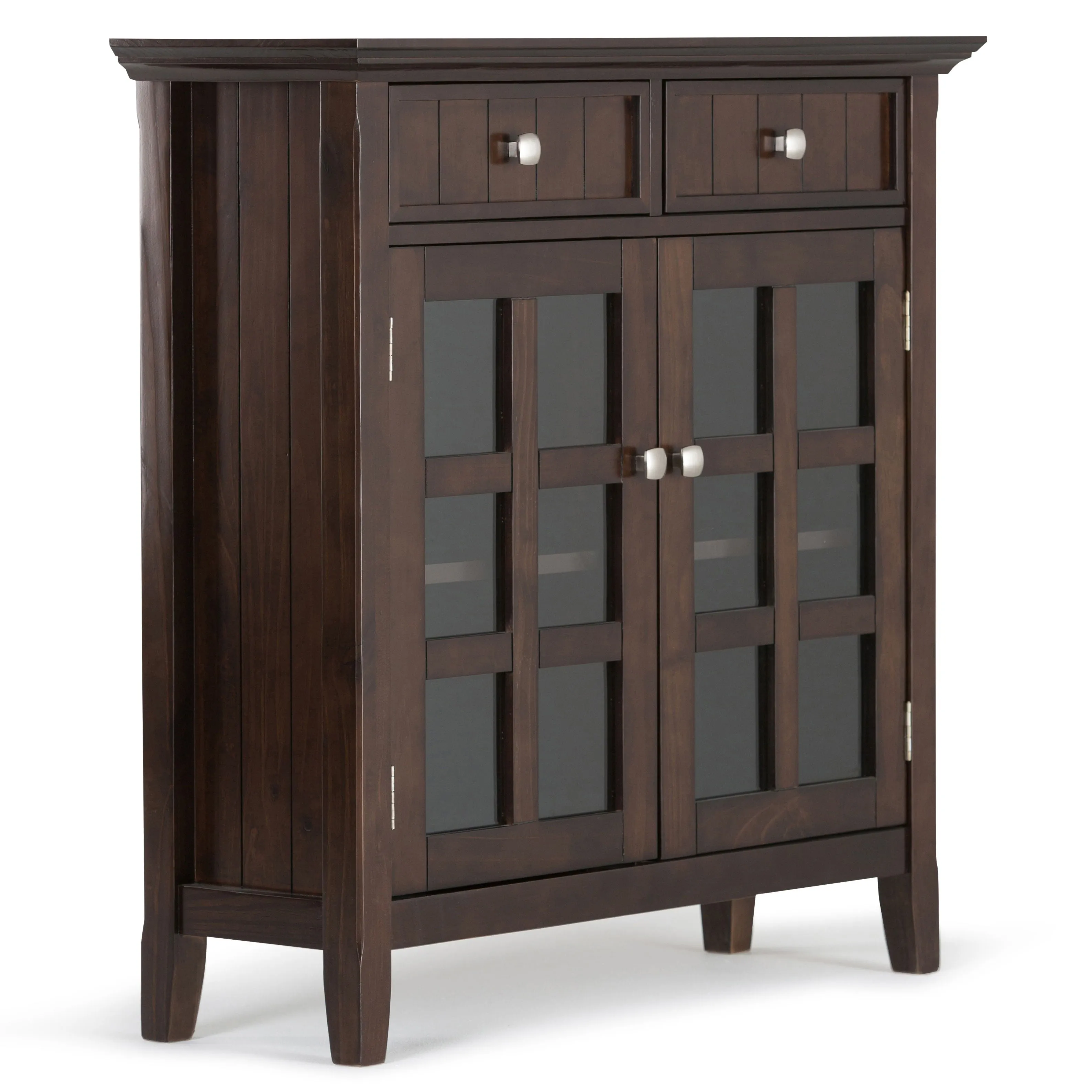 Acadian - Entryway Storage Cabinet - Brunette Brown by Couch.com