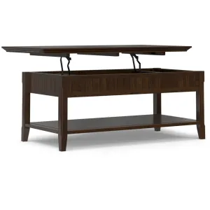 Acadian - Lift Top Coffee Table - Brown by Couch.com