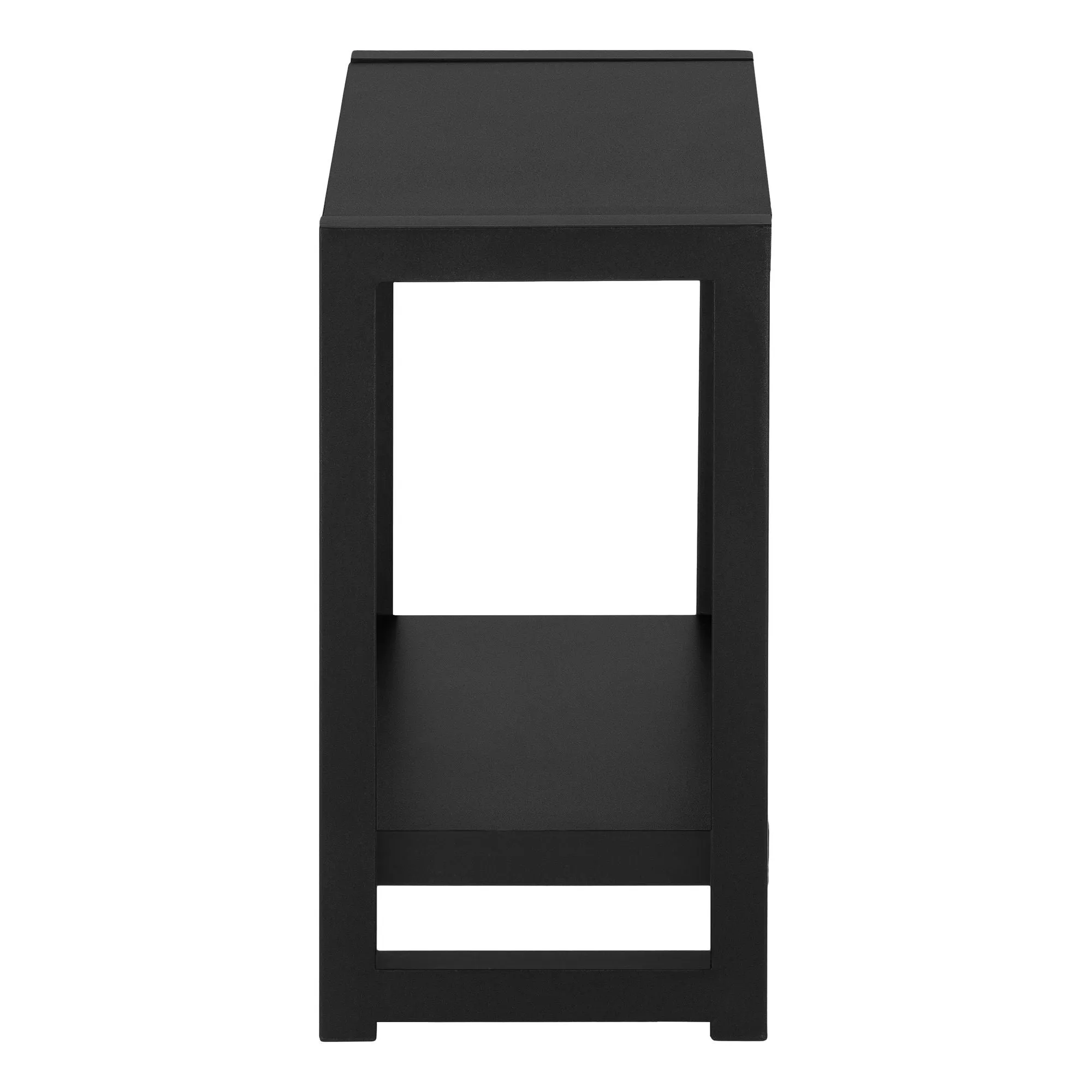 Accent Side Table, Narrow, Small, 2 Tier, Contemporary And Modern by Couch.com