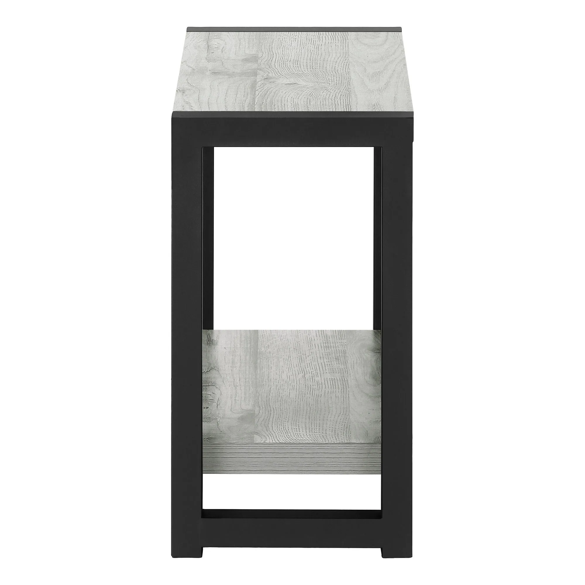 Accent Side Table, Narrow, Small, 2 Tier, Contemporary And Modern by Couch.com