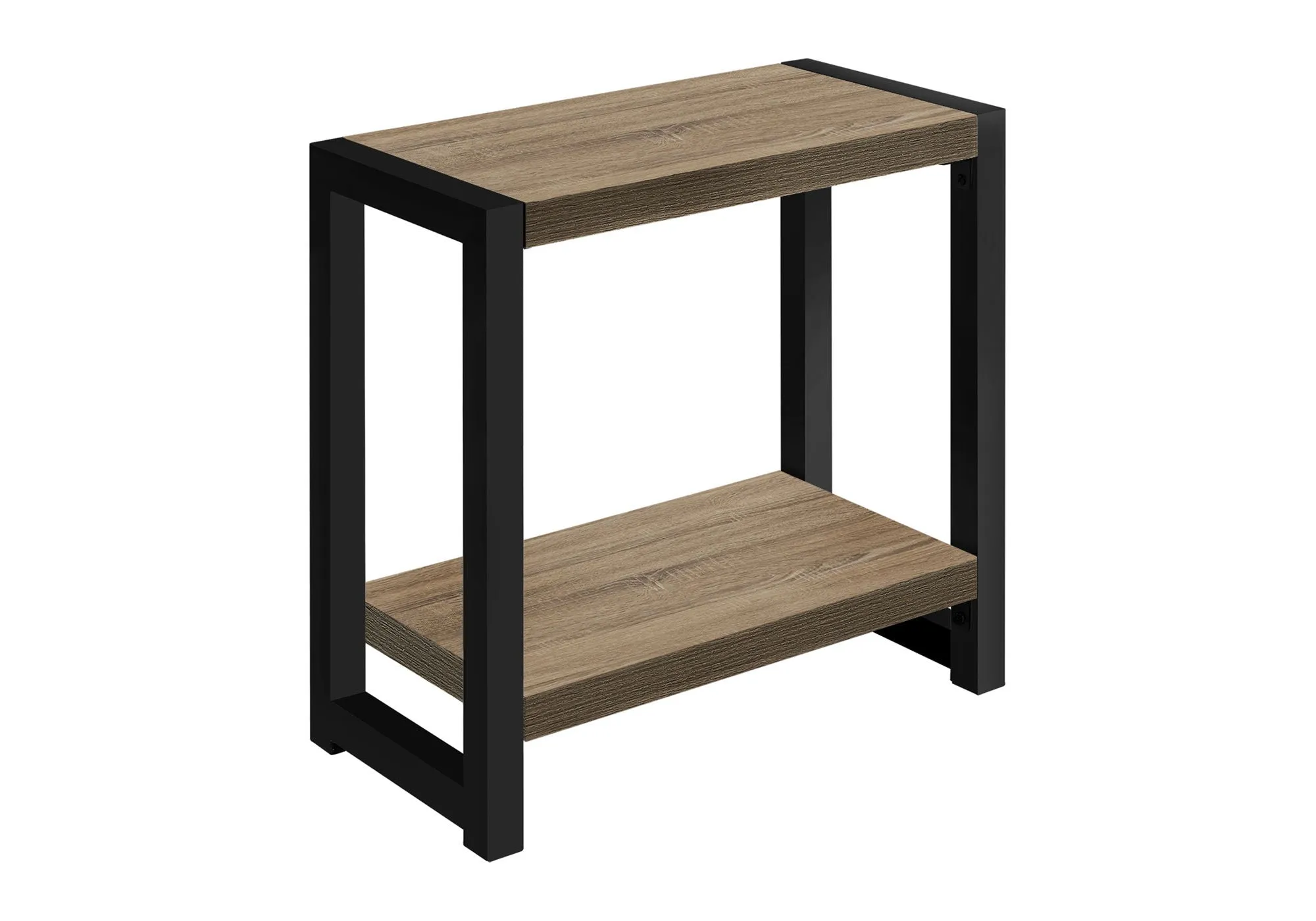 Accent Side Table, Narrow, Small, 2 Tier, Contemporary And Modern by Couch.com