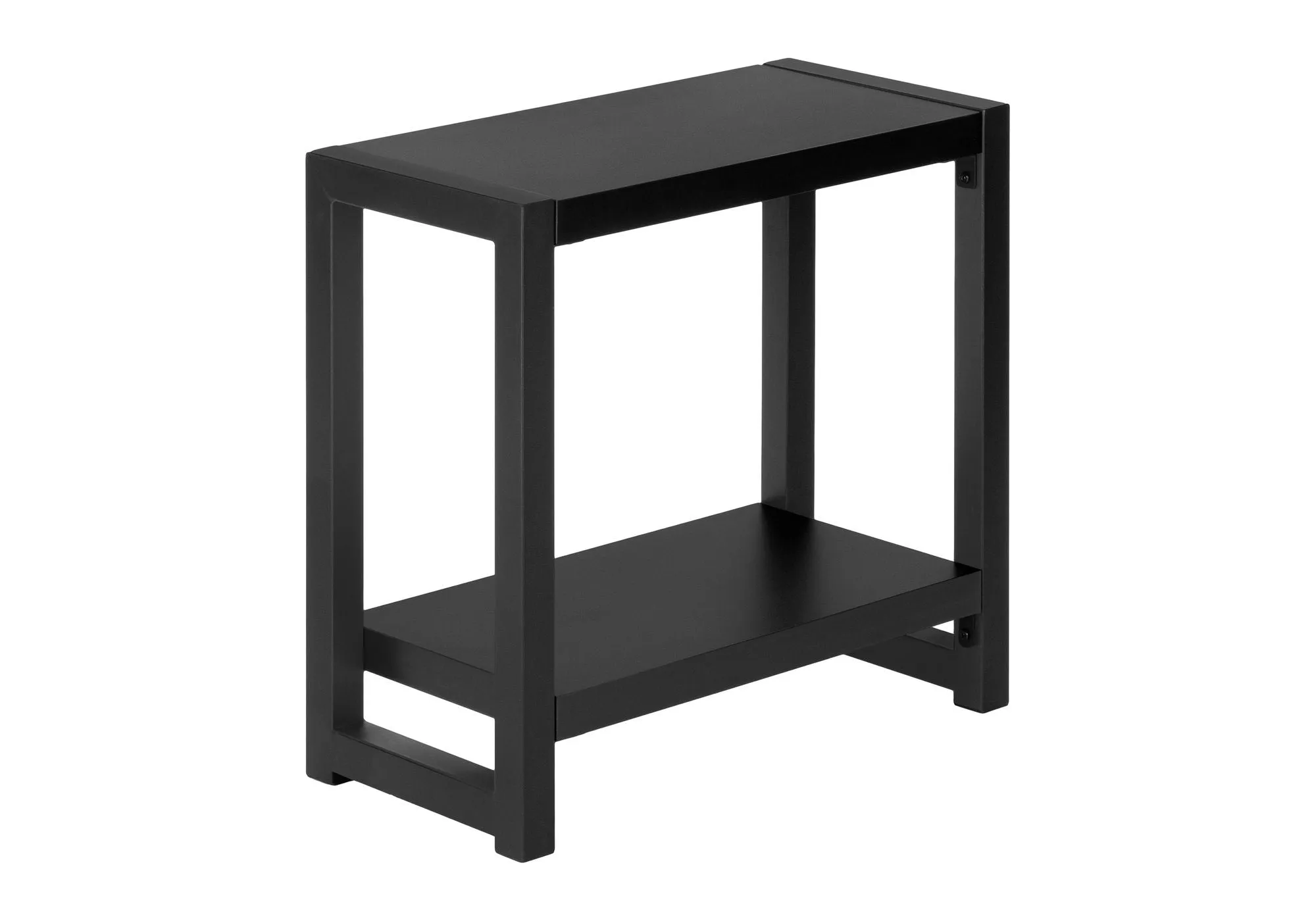 Accent Side Table, Narrow, Small, 2 Tier, Contemporary And Modern by Couch.com