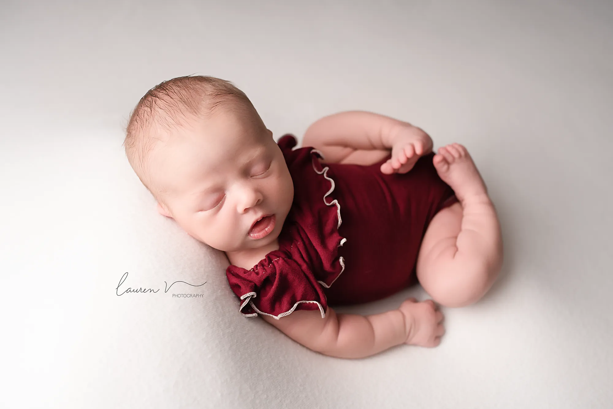 Anisa- Newborn or Sitter Flutter Romper; Newborn Romper; Sitter Romper; Deep Solid Teal; MADE TO ORDER
