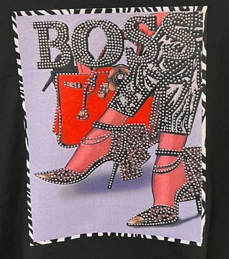 Blingy Stiletto Shirts
