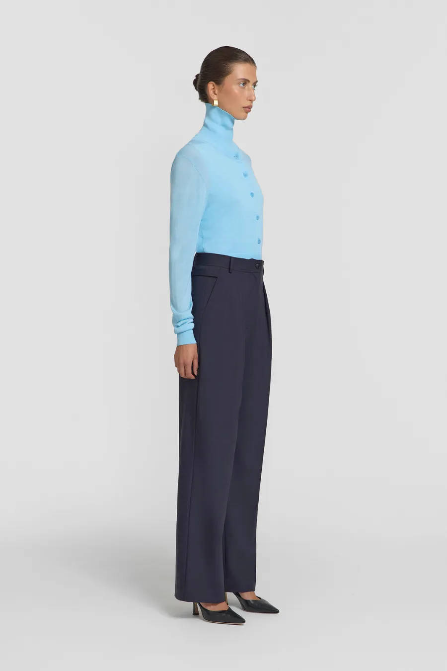 Davenport Trouser Sapphire Blue