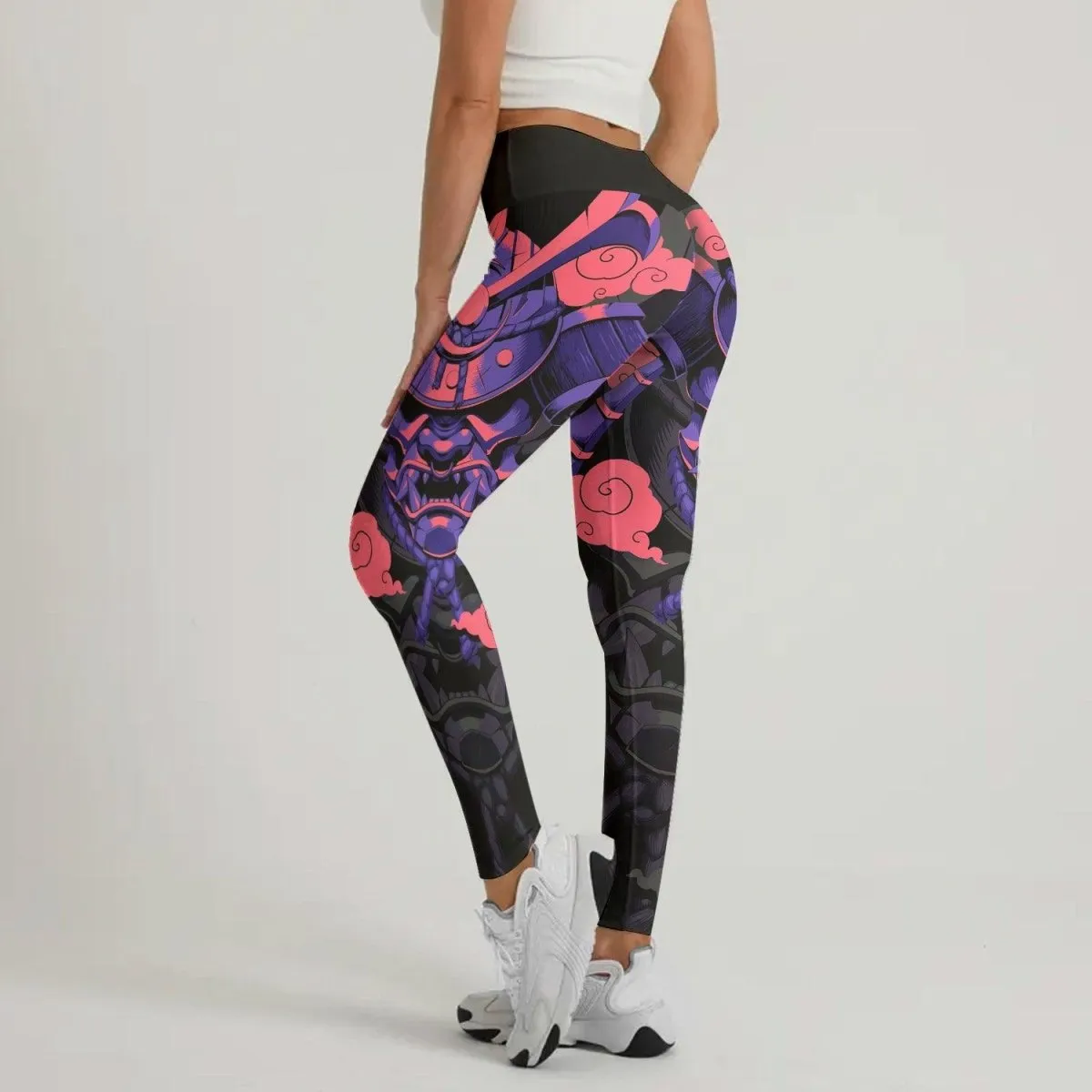 Devil Shogun Helmet Leggings