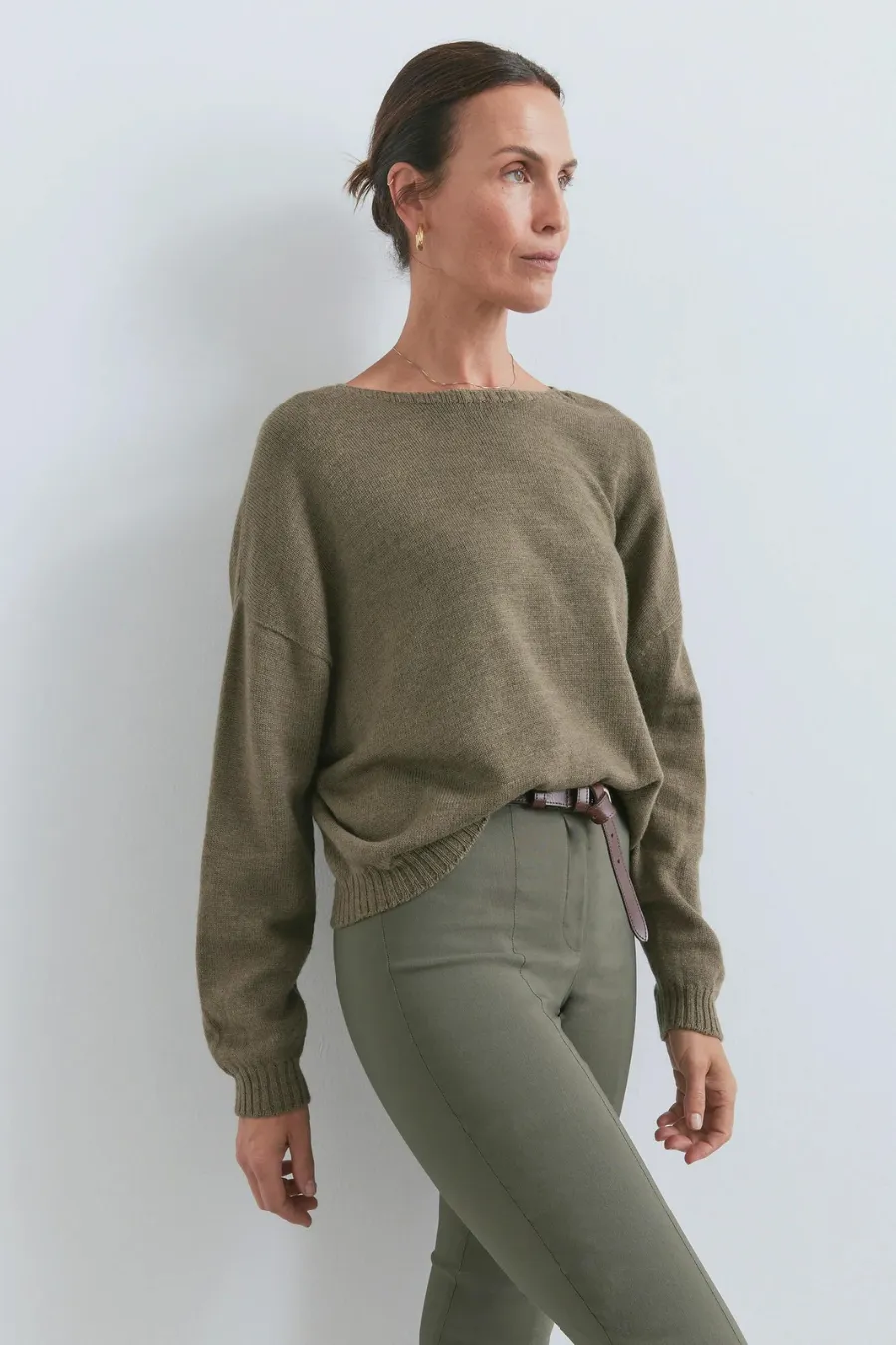 Elk Split Pant Olive