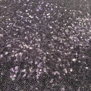 Glitz Sequins Wholesale Fabric in Eggplant