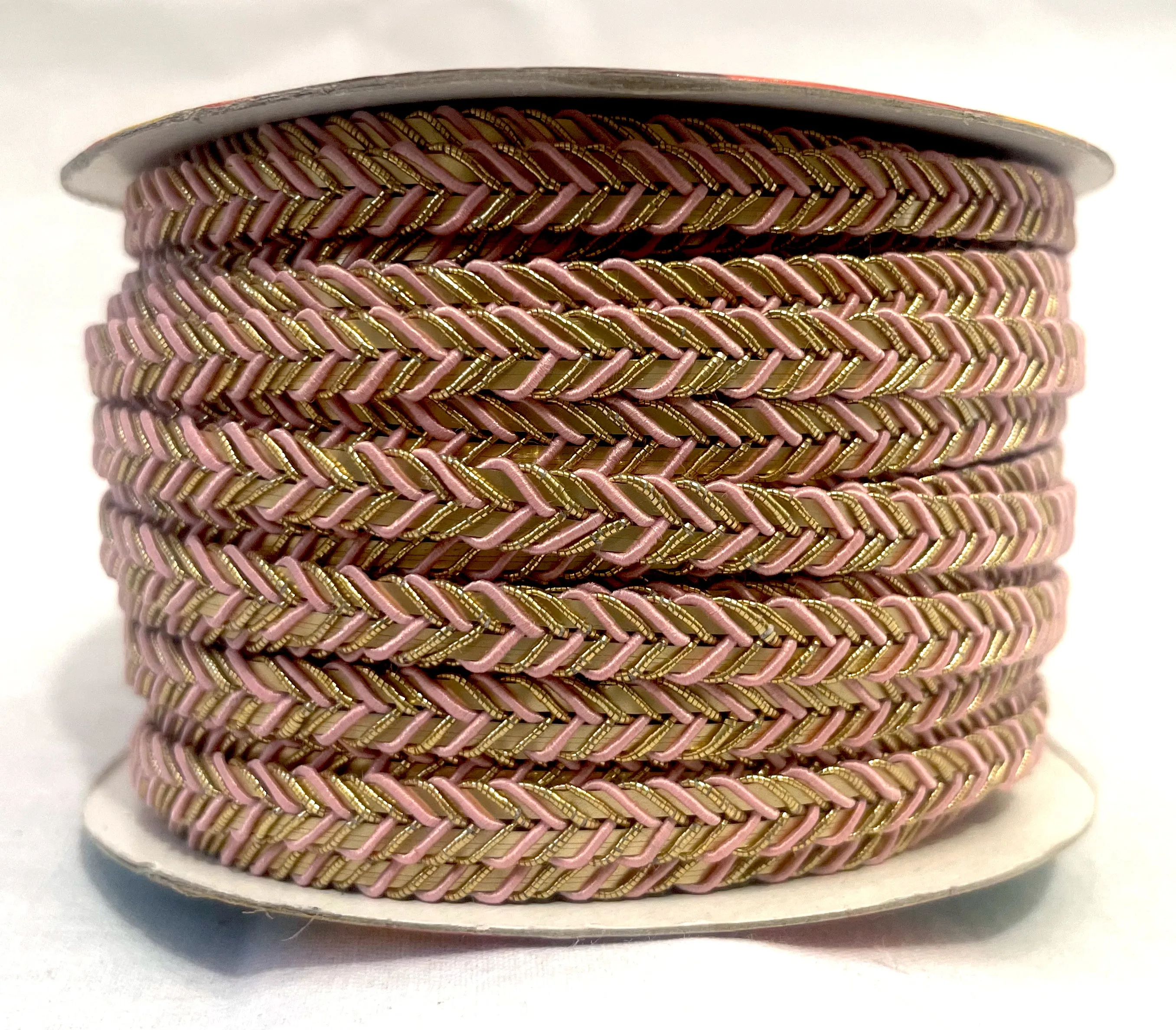 Golden Braid Border, Black And Golden,  Laces for Dress, Home Décor, Shoe, Bags, Hats, DIY, Handmade, 0.2 inch Broad