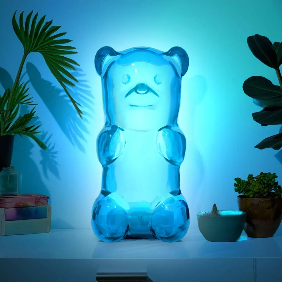 Gummybear Nightlights – Squeezable Fun | Blue Razz