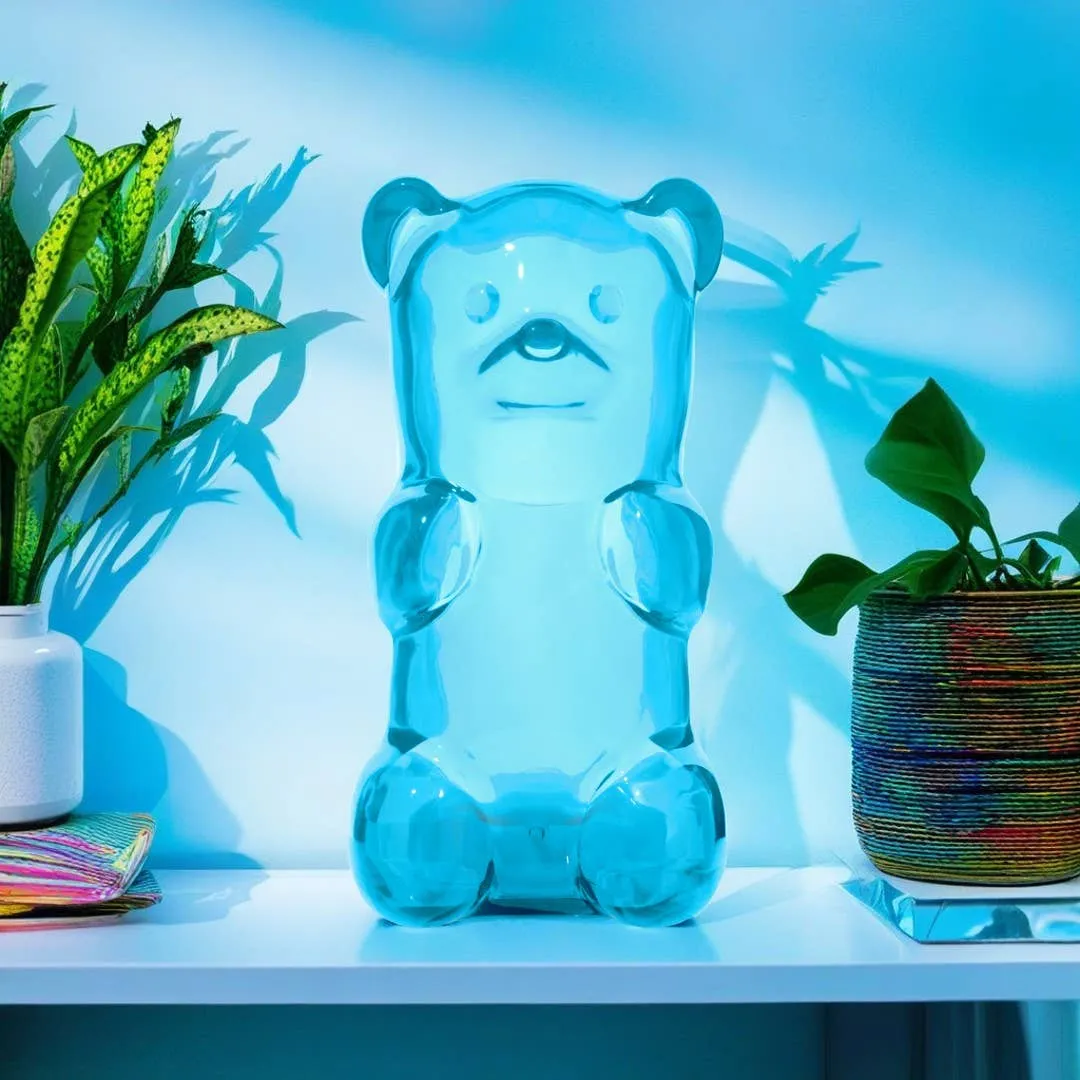 Gummybear Nightlights – Squeezable Fun | Blue Razz
