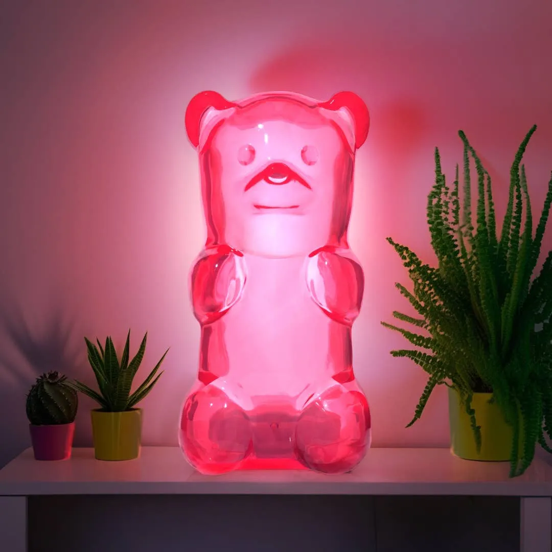 Gummybear Nightlights – Squeezable Fun | Strawberry