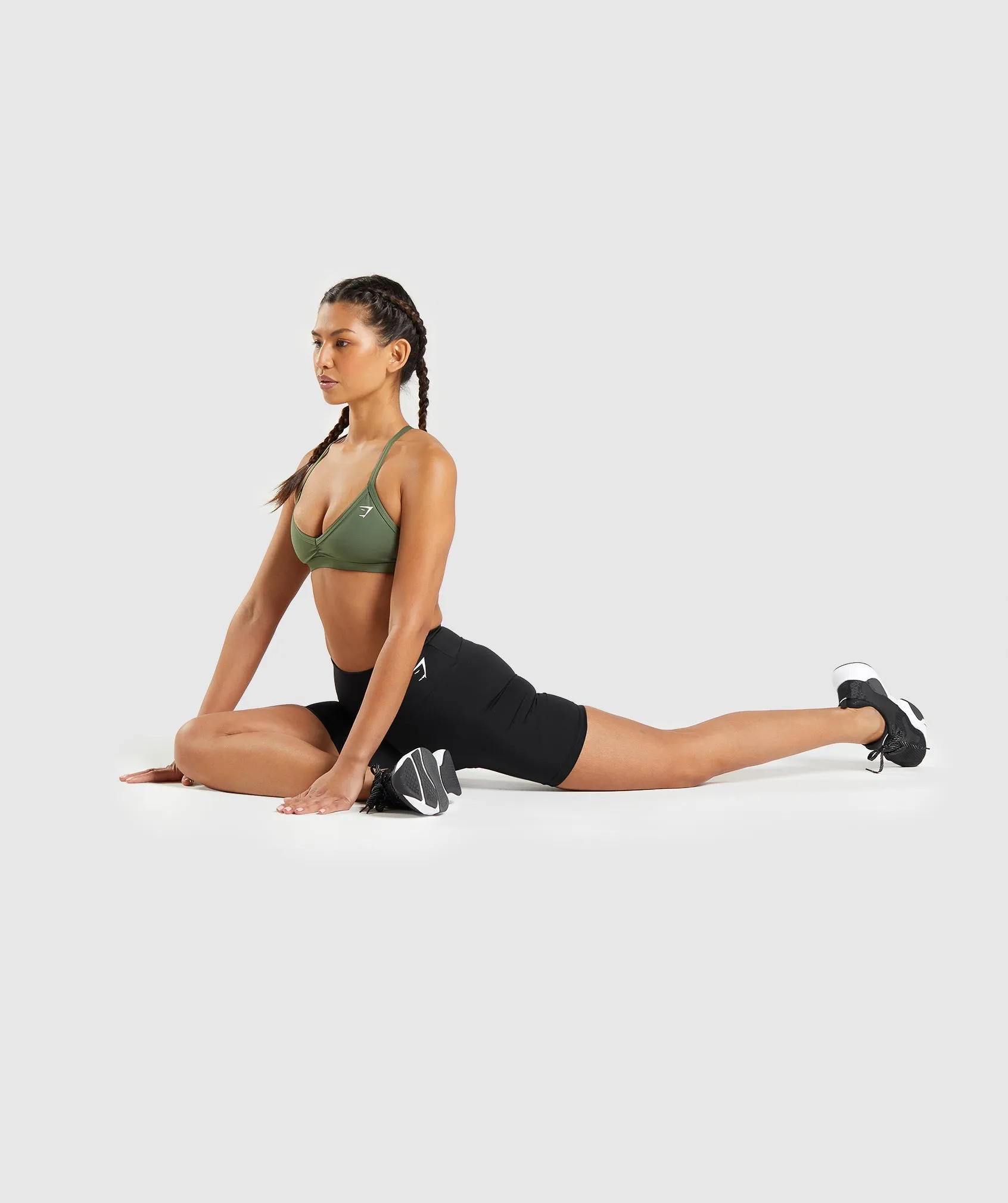 Gymshark Minimal Sports Bra - Core Olive