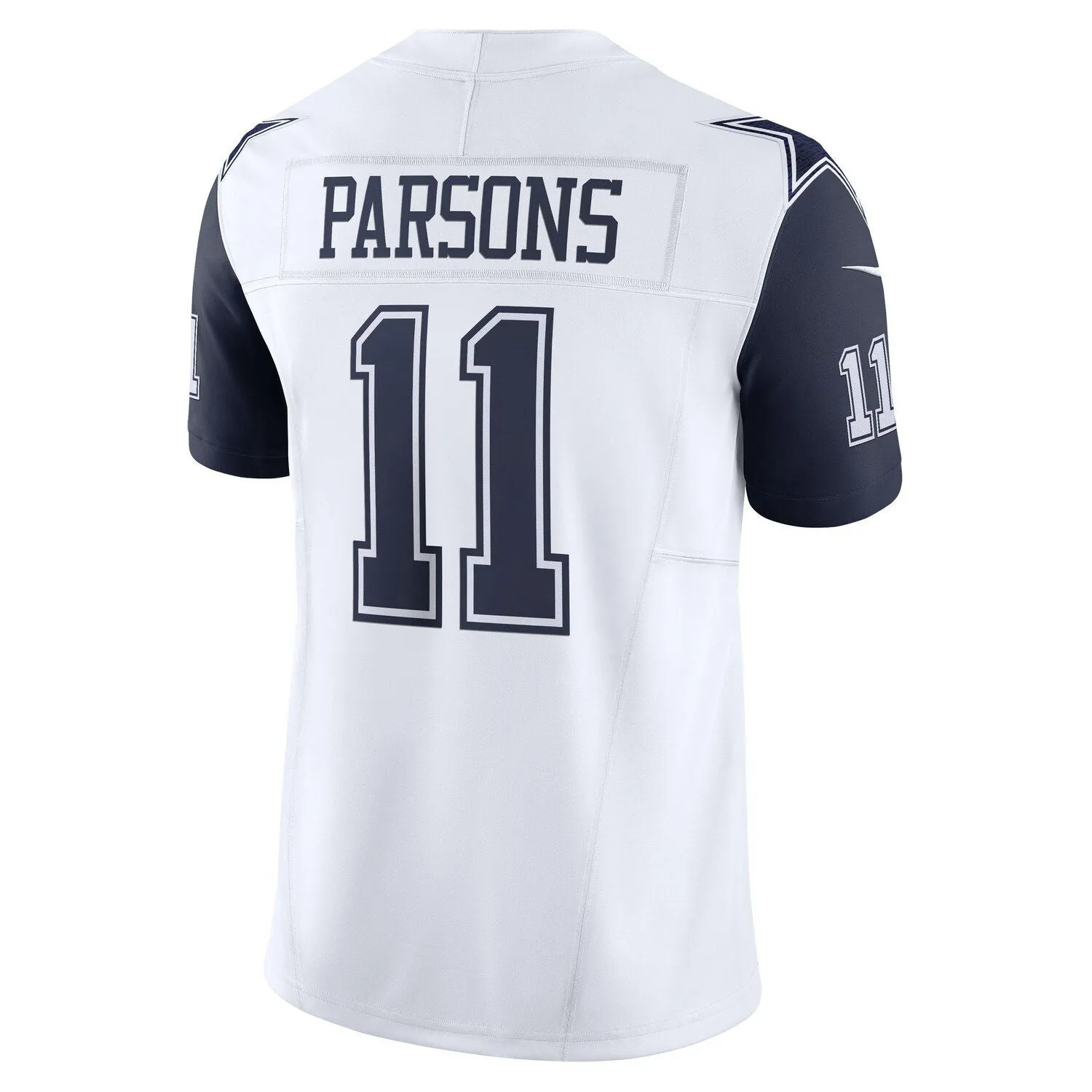 Men's Micah Parsons White Dallas Cowboys Alternate Vapor FUSE Limited Nike T-Shirt