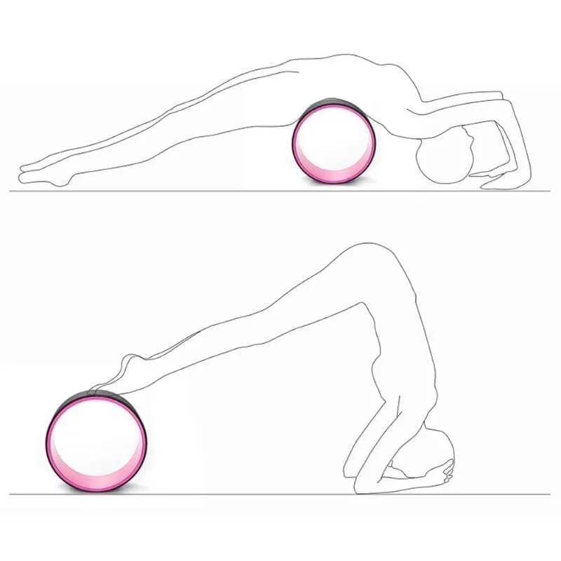 Mini Yoga Wheel Backbend Workout