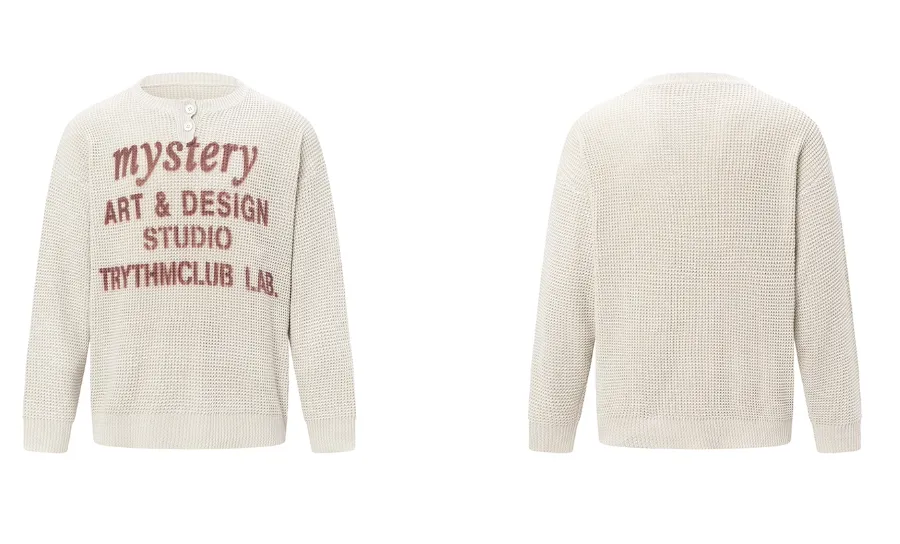 QS975A letter print tops