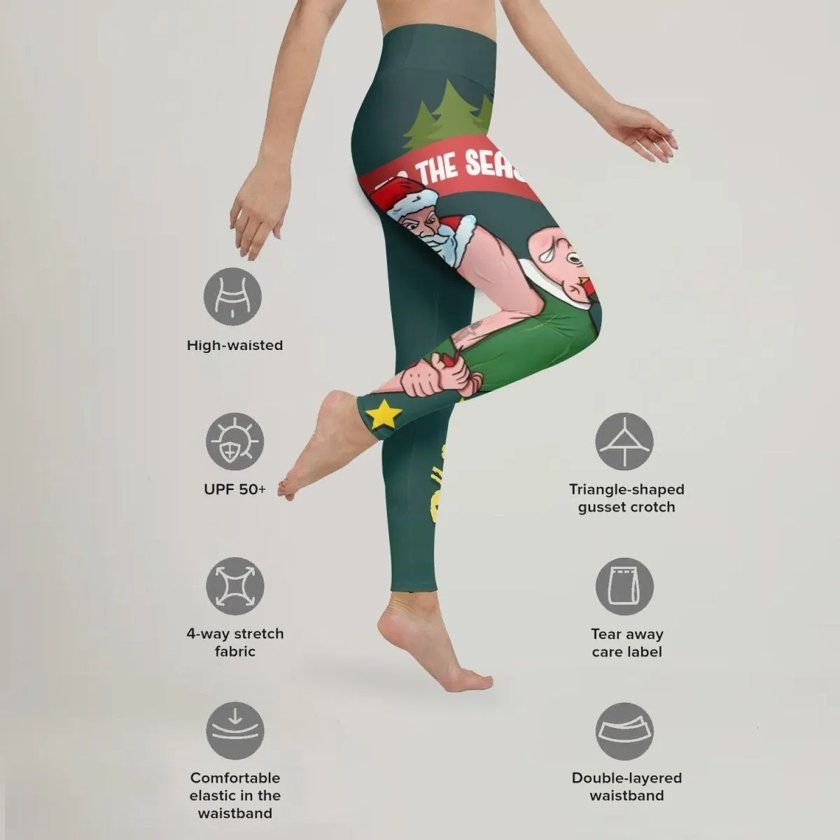 Santa Submission Leggings