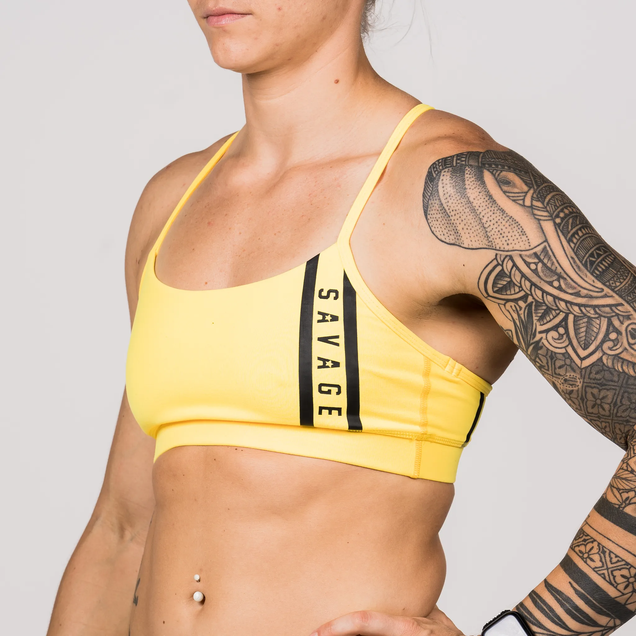 Sports Bra - Viper Squad - Yellow