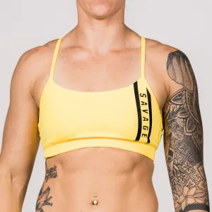 Sports Bra - Viper Squad - Yellow