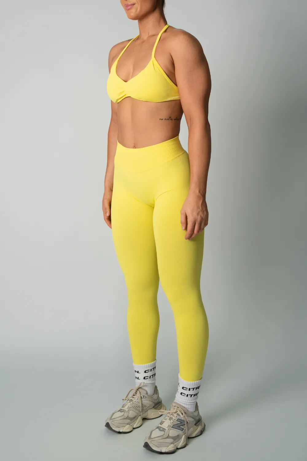 TRUE SHAPE FULL LENGTH LEGGINGS - BRIGHT YELLOW